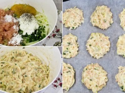 Куриные котлеты с капустой в духовке