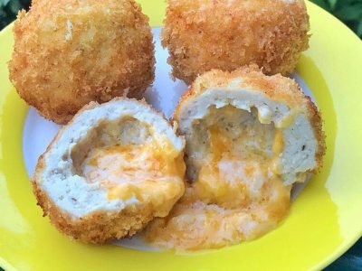 Куриные котлеты с сыром