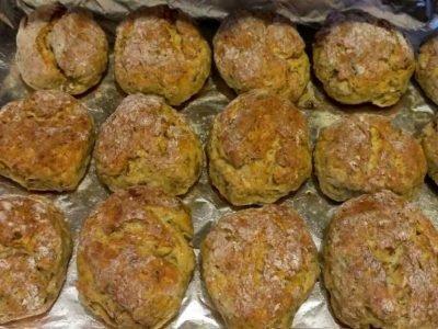 Средневековые куриные котлеты с творогом