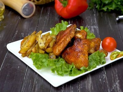 Куриные крылышки в пряном маринаде