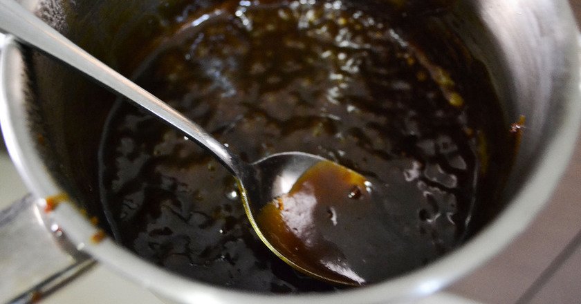 куриные ножки в глазури