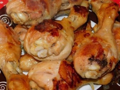 Куриные ножки в глазури
