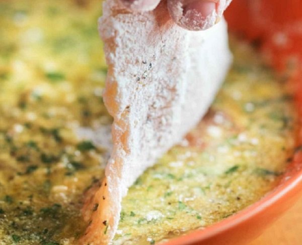 Куриные отбивные «Франчезе» в кляре