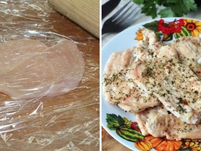 Куриные отбивные в духовке без сыра