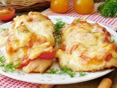 Куриные отбивные в духовке