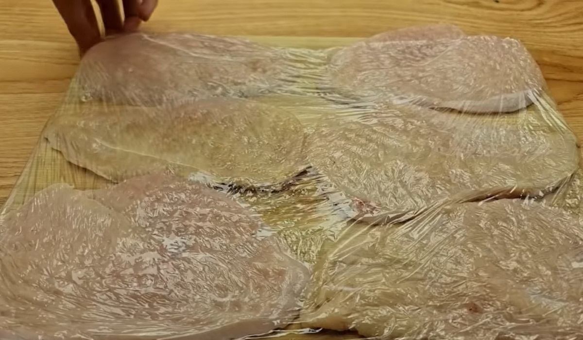 отбитое куриное филе