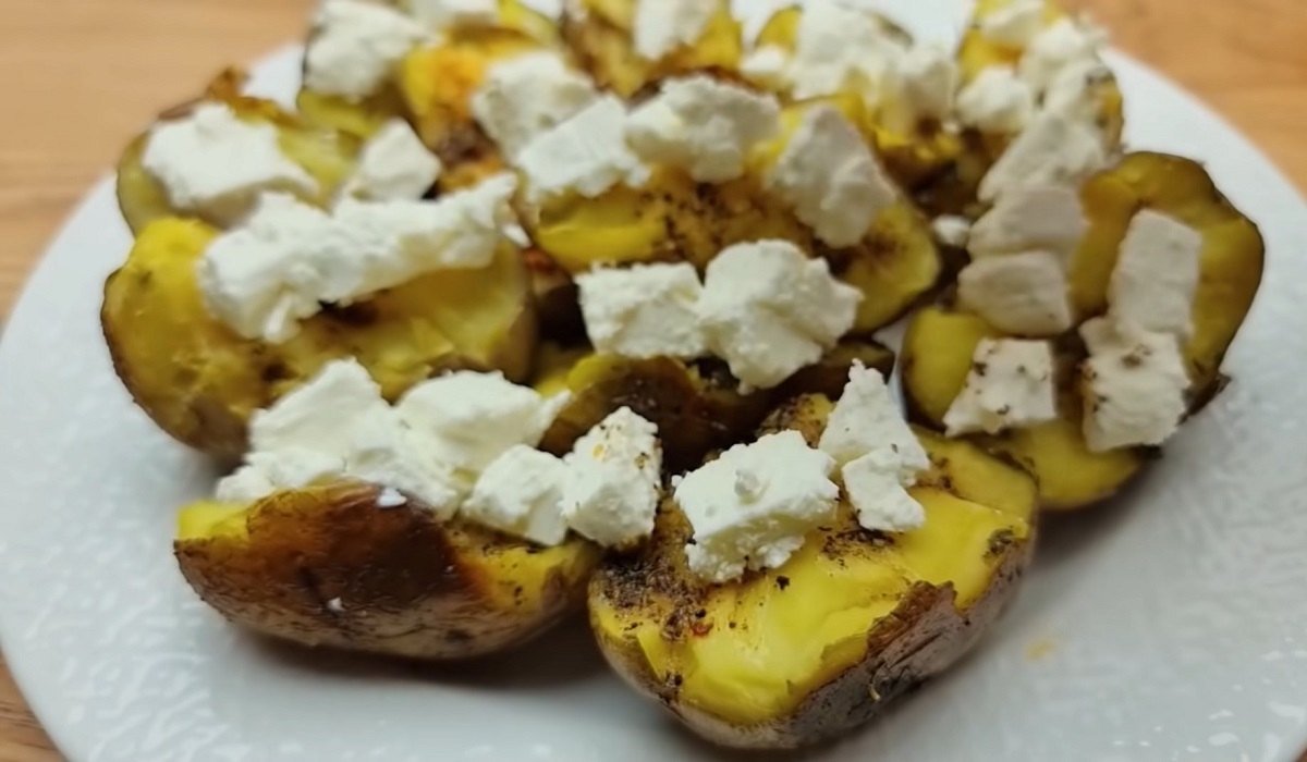 картофель с фетой