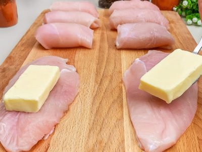 Куриные рулетики в панировке