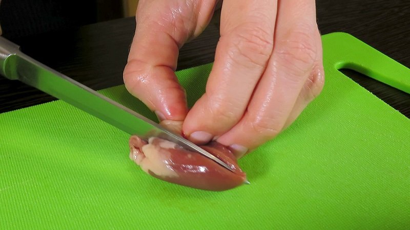 очистка сердечек