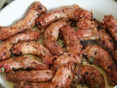 Куриные шейки на сковороде