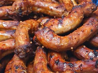 Пикантные куриные шейки в духовке