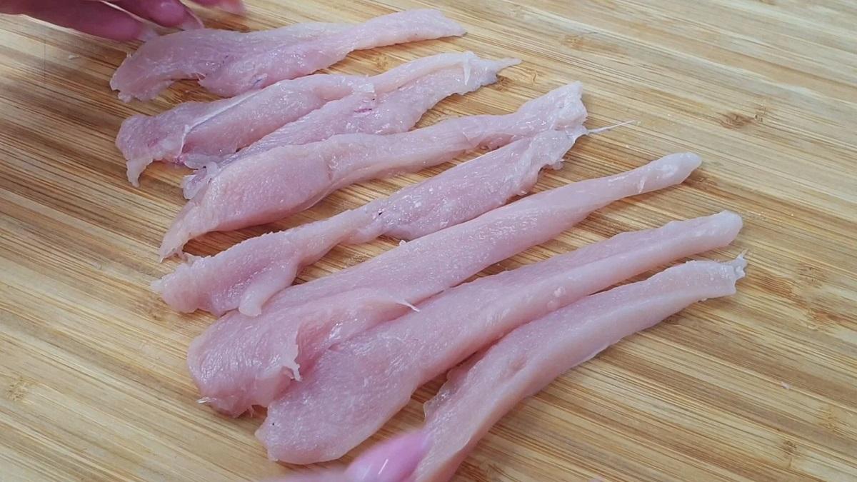 нарезанное филе