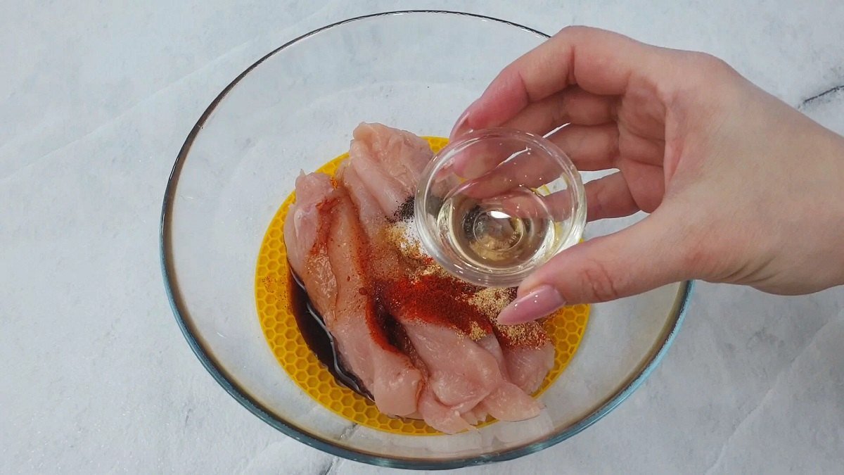 филе в маринаде