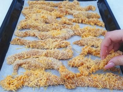 Хрустящие куриные стрипсы в домашних условиях