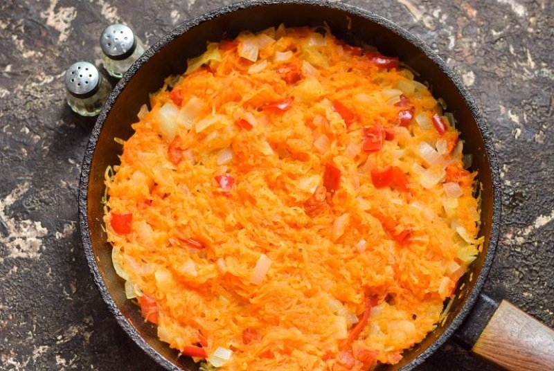 жарка овощей