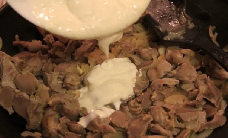 как приготовить куриные желудки