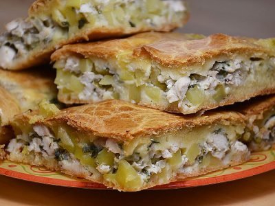 Куриный пирог в духовке