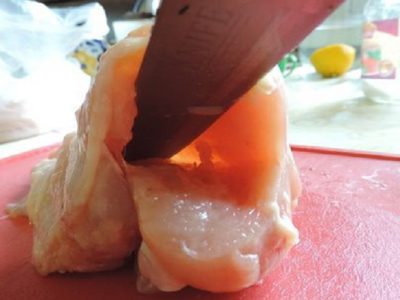 Куриный рулет с яйцом