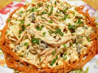 Куриный салат «Грузинский»