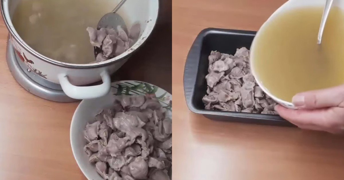 куриный зельц