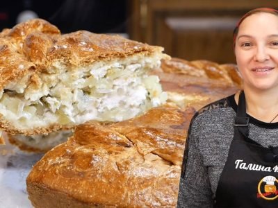 Курник с картошкой от цыганки Гали