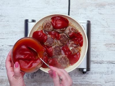 Кускус с фрикадельками