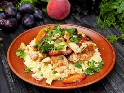 Кускус с курицей