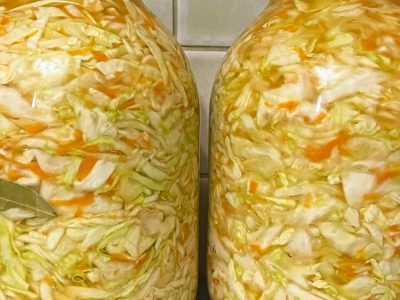 Квашеная капуста без уксуса и сахара