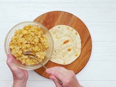 Кыстыбый с картофелем