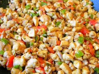 Турецкий сендвич с курицей