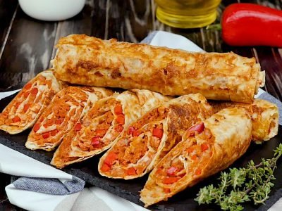 Лахмаджун из лаваша