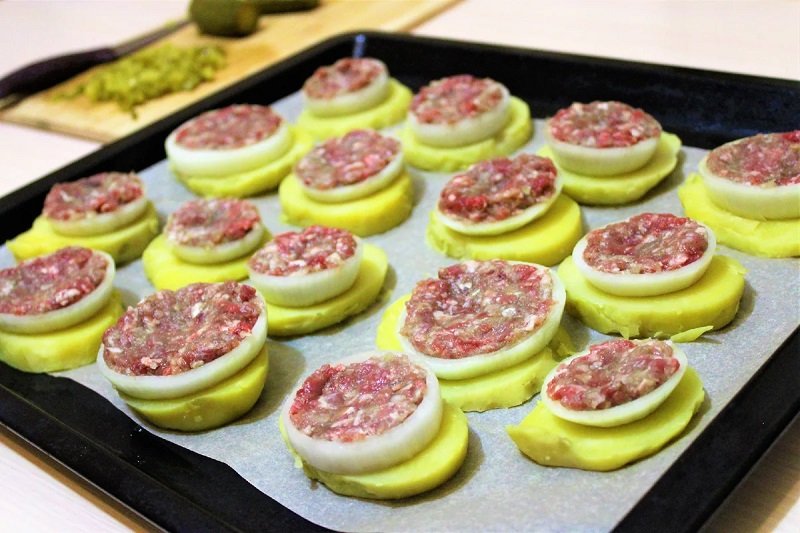 формирование закуски 