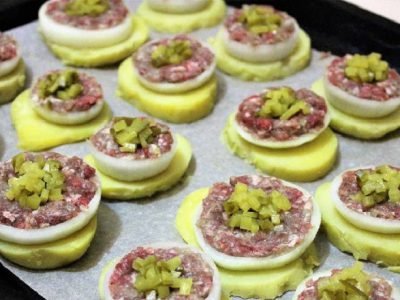 «Ласточкино гнездо» с луком