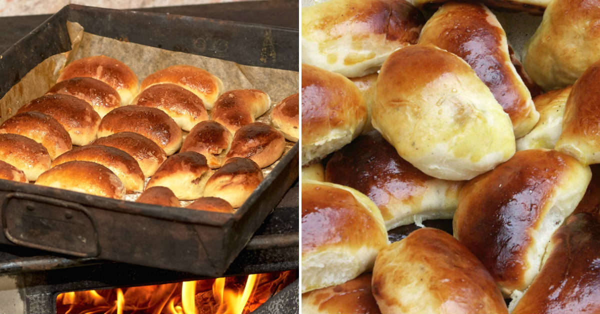 латышские пирожки со шпиком