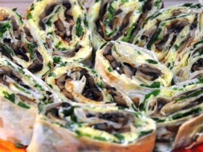 Лаваш с овощами