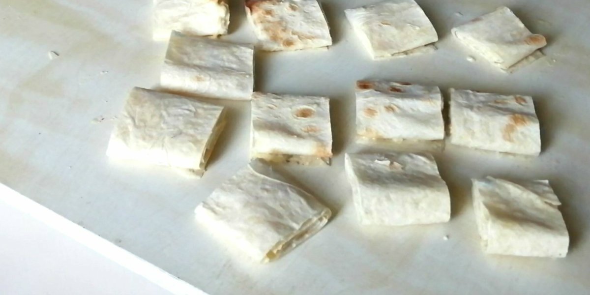 рулетики с творогом