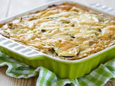 Лазанья из кабачков