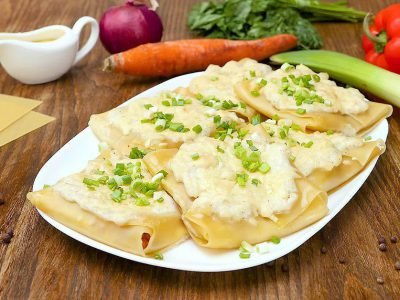 Лазанья в конвертиках