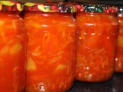 Лечо без уксуса