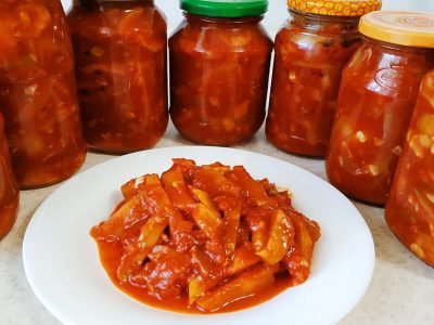 Лечо из кабачков