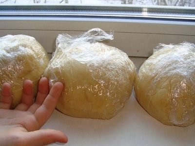 «Ледяное» тесто для пирожков