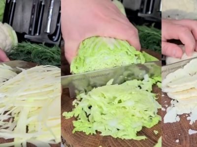 Легкий салат из трех видов капусты: нужно попробовать!