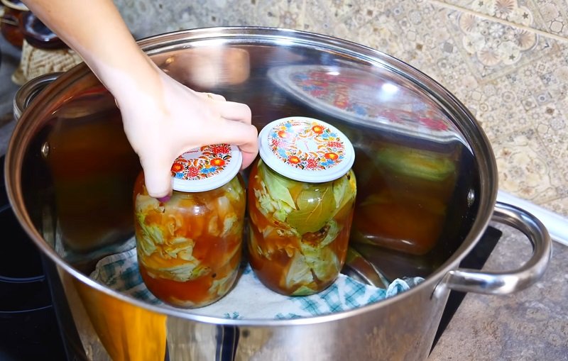 готовая капуста в томате