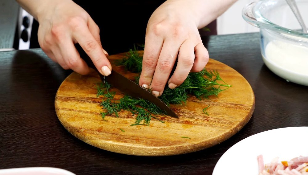 ленивая лазанья с ветчиной