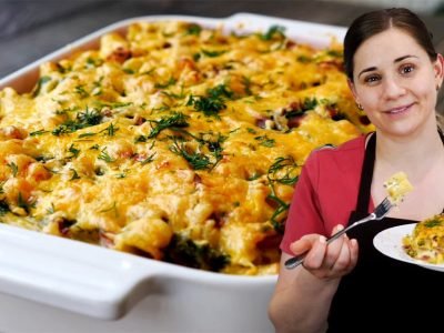 Ленивая лазанья с ветчиной от Ольги Матвей