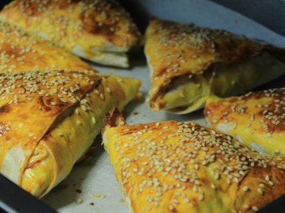 Ленивая самса из лаваша