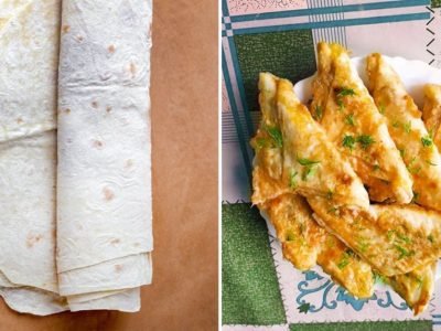 Ленивые бендерики из лаваша