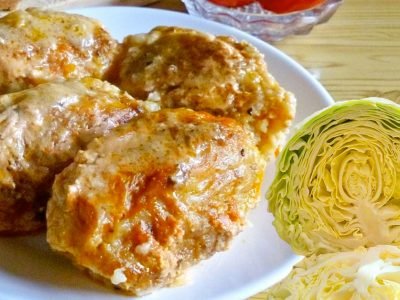 Ленивые голубцы из молодой капусты