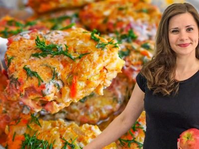 Ленивые голубцы с курицей в духовке от Ольги Матвей