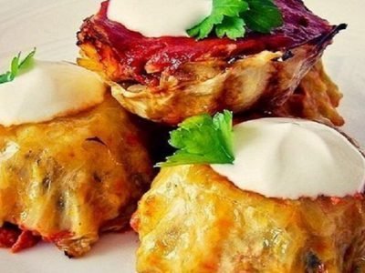 Ленивые голубцы в томатном соусе